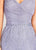 Cameron Blake by Mon Cheri - 119643W Ribbon Applique Allover Lace Gown In Purple