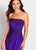 Cameron Blake by Mon Cheri - 119650 Strapless Ruched Evening Gown In Purple