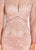 Cameron Blake by Mon Cheri - 119652W Bead-Trimmed Allover Lace Gown In Pink