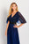 Cameron Blake by Mon Cheri - 119657 Flutter Sleeve Ombre Long Gown In Blue