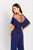 Mon Cheri - Cameron Blake by Mon Cheri - Beaded Illusion Neck Jumpsuit 119665 In Blue
