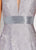 Cameron Blake by Mon Cheri - 119669 Plunging Metallic Brocade Gown In Silver and Gray