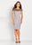 Social Occasions by Mon Cheri - 119824 Beaded Illusion Bateau Dress