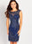 Social Occasions by Mon Cheri - 119828 Embellished Scoop Dress In Blue