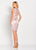 Social Occasions by Mon Cheri - 119828 Embellished Scoop Dress In Pink and Blue