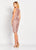 Mon Cheri - Social Occasions by Mon Cheri - Embroidered Bateau Cocktail Dress 119829 In Pink