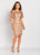 Social Occasions by Mon Cheri - 119835 Embroidered Jewel Dress In Brown