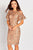 Mon Cheri - Embroidered Jewel Dress 119835 In Brown