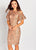 Social Occasions by Mon Cheri - 119835 Embroidered Jewel Dress In Brown