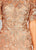 Social Occasions by Mon Cheri - 119835 Embroidered Jewel Dress In Brown