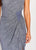 Social Occasions by Mon Cheri - 119837 Cowl Gathered Cocktail Dress In Gray