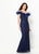 Montage by Mon Cheri - 119931 Ruffled Off-Shoulder Gown