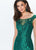 Montage, Ivonne D by Mon Cheri - 119932 Allover Lace Trumpet Gown In Green