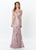 Montage, Ivonne D by Mon Cheri - 119932 Allover Lace Trumpet Gown In Pink