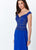 Montage, Ivonne D by Mon Cheri - 119944W Portrait Neckline Beaded Gown In Blue
