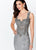 Montage, Ivonne D by Mon Cheri - 119946 Lace Appliqued Evening Gown In Gray