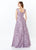 Montage, Ivonne D by Mon Cheri - 119961 Embroidered A-Line Dress In Purple