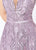 Montage, Ivonne D by Mon Cheri - 119961 Embroidered A-Line Dress In Purple