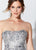 Montage, Ivonne D by Mon Cheri - 119D47B Strapless Beaded Ballgown In Silver and Multi-Color
