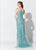 Montage, Ivonne D by Mon Cheri - 119D51W Embroidered Scoop Gown In Blue