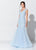 Montage, Ivonne D by Mon Cheri - 119D55W Lace Appliqued Trumpet Gown In Brown
