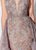 Montage, Ivonne D by Mon Cheri - 119D56 Embroidered Gown with Train In Brown and Nude