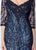 Montage, Ivonne D by Mon Cheri - 119D57W Glitter Tulle Trumpet Gown In Blue