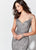 Montage, Ivonne D by Mon Cheri - 119D58 Appliqued Trumpet Gown  In Gray