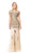 Colors Couture - J017 Embellished Illusion Jewel Sheath Dress In Neutral