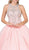 Dancing Queen - 1205 Embellished Jewel Quinceanera Gown in Pink