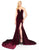 Mac Duggal - 12079R Plunging Strapless Evening Gown in Red