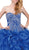 Dancing Queen - 1209 Strapless Embellished Quinceanera Ballgown