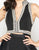 Mac Duggal - 12095R Two Piece Pearl Trimmed Jumpsuit With Overskirt in Black