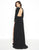 Mac Duggal - 12103R Sequin and Beaded Long Sleeve Jewel Sheath Dress in Black