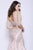 Shail K - 12104 Two-Piece Sequined Tulle Trumpet Gown In Pink