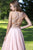 Shail K - 12111 Embellished Two Piece A-line Dress In Pink