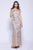 Shail K - 12124 Sequined Sweetheart Sheath Dress In Pink