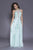 Shail K - 12133 Embellished Halter A-line Dress In Green