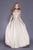 Shail K Plunging V-Neck Sequined Tulle Gown 12134 - 1 pc Gold In Size 4 Available In Gold 