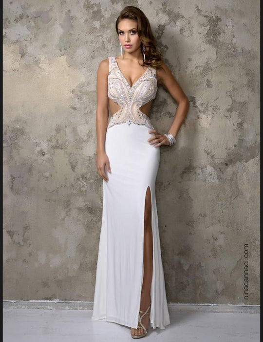 Nina Canacci - 1217 Dress in Ivory