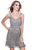 Shail K - 12180W Sequin-Embellished Tulle A-Line Dress