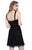 Shail K - 12180W Sequin-Embellished Tulle A-Line Dress