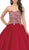 Dancing Queen - 1219 Strapless Bedazzled Sweetheart Quinceanera Ballgown
