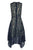 Taylor - 1219M Sleeveless Floral Lace Handkerchief Hem Dress In Blue