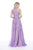 Shail K - Sequined Halter Tulle A-line Dress 12205 - 1 Pc Lavender in Size 6 Available