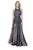 Shail K - Sequined Halter Tulle A-line Dress 12205 - 1 Pc Lavender in Size 6 Available