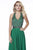 Shail K - Embellished Halter V-neck Tulle A-line Dress 12208 - 1 pc Black In Size 8 Available