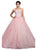 Dancing Queen - 1224 Strapless Sweetheart Lace-up Back Ballgown In Pink