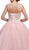 Dancing Queen - 1227 Embellished Illusion Bateau Neck Quinceanera Ballgown