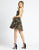 Mac Duggal Evening - 12345D Floral Embroidered Corset Cocktail Dress In Black and Multi-Color